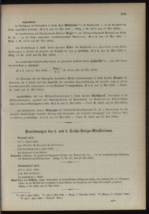 Kaiserlich-königliches Armee-Verordnungsblatt: Personal-Angelegenheiten 18940529 Seite: 3