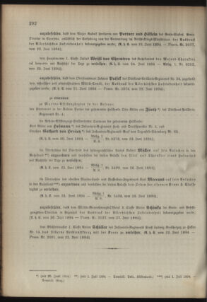 Kaiserlich-königliches Armee-Verordnungsblatt: Personal-Angelegenheiten 18940628 Seite: 2