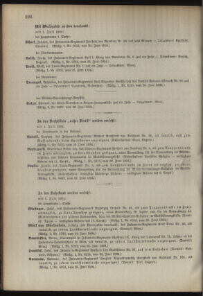 Kaiserlich-königliches Armee-Verordnungsblatt: Personal-Angelegenheiten 18940628 Seite: 6