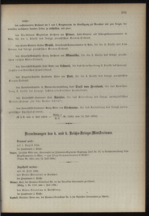 Kaiserlich-königliches Armee-Verordnungsblatt: Personal-Angelegenheiten 18940713 Seite: 7