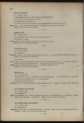 Kaiserlich-königliches Armee-Verordnungsblatt: Personal-Angelegenheiten 18940728 Seite: 2