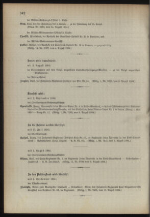 Kaiserlich-königliches Armee-Verordnungsblatt: Personal-Angelegenheiten 18940816 Seite: 6