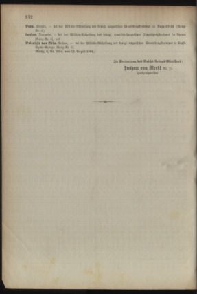 Kaiserlich-königliches Armee-Verordnungsblatt: Personal-Angelegenheiten 18940818 Seite: 28