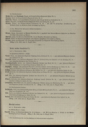 Kaiserlich-königliches Armee-Verordnungsblatt: Personal-Angelegenheiten 18940822 Seite: 11