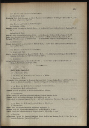 Kaiserlich-königliches Armee-Verordnungsblatt: Personal-Angelegenheiten 18940822 Seite: 7