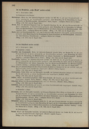 Kaiserlich-königliches Armee-Verordnungsblatt: Personal-Angelegenheiten 18940829 Seite: 6