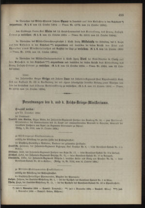 Kaiserlich-königliches Armee-Verordnungsblatt: Personal-Angelegenheiten 18941017 Seite: 3