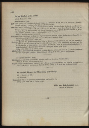 Kaiserlich-königliches Armee-Verordnungsblatt: Personal-Angelegenheiten 18941017 Seite: 6