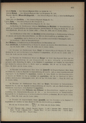 Kaiserlich-königliches Armee-Verordnungsblatt: Personal-Angelegenheiten 18941023 Seite: 5