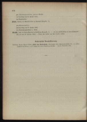 Kaiserlich-königliches Armee-Verordnungsblatt: Personal-Angelegenheiten 18941029 Seite: 100