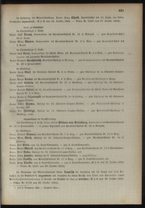 Kaiserlich-königliches Armee-Verordnungsblatt: Personal-Angelegenheiten 18941029 Seite: 7