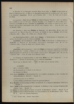 Kaiserlich-königliches Armee-Verordnungsblatt: Personal-Angelegenheiten 18941114 Seite: 2