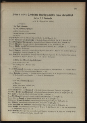 Kaiserlich-königliches Armee-Verordnungsblatt: Personal-Angelegenheiten 18941114 Seite: 5