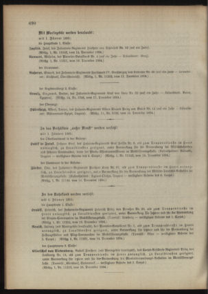 Kaiserlich-königliches Armee-Verordnungsblatt: Personal-Angelegenheiten 18941222 Seite: 6