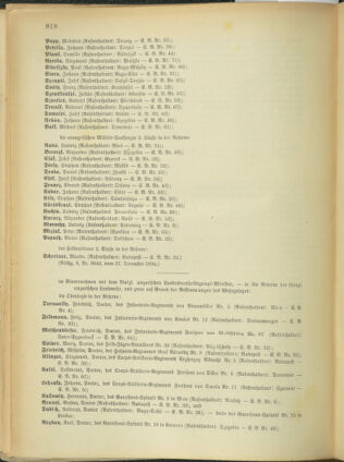 Kaiserlich-königliches Armee-Verordnungsblatt: Personal-Angelegenheiten 18941229 Seite: 38