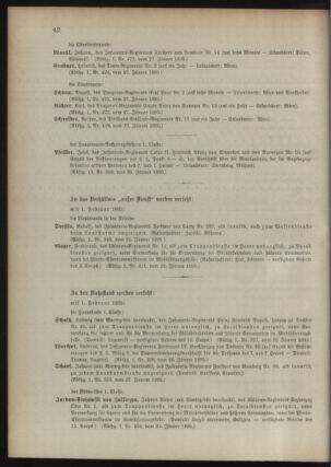 Kaiserlich-königliches Armee-Verordnungsblatt: Personal-Angelegenheiten 18950129 Seite: 6