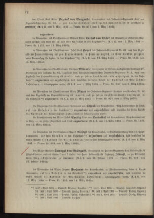 Kaiserlich-königliches Armee-Verordnungsblatt: Personal-Angelegenheiten 18950315 Seite: 2