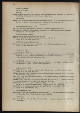 Kaiserlich-königliches Armee-Verordnungsblatt: Personal-Angelegenheiten 18950315 Seite: 6