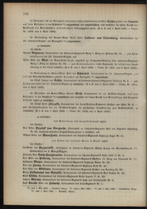 Kaiserlich-königliches Armee-Verordnungsblatt: Personal-Angelegenheiten 18950405 Seite: 2