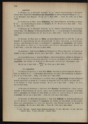 Kaiserlich-königliches Armee-Verordnungsblatt: Personal-Angelegenheiten 18950411 Seite: 2