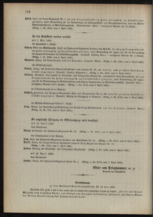 Kaiserlich-königliches Armee-Verordnungsblatt: Personal-Angelegenheiten 18950411 Seite: 6