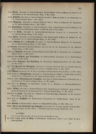 Kaiserlich-königliches Armee-Verordnungsblatt: Personal-Angelegenheiten 18950428 Seite: 27