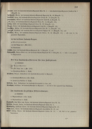 Kaiserlich-königliches Armee-Verordnungsblatt: Personal-Angelegenheiten 18950511 Seite: 11