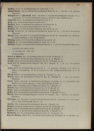 Kaiserlich-königliches Armee-Verordnungsblatt: Personal-Angelegenheiten 18950511 Seite: 7