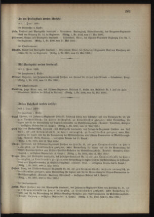 Kaiserlich-königliches Armee-Verordnungsblatt: Personal-Angelegenheiten 18950518 Seite: 3