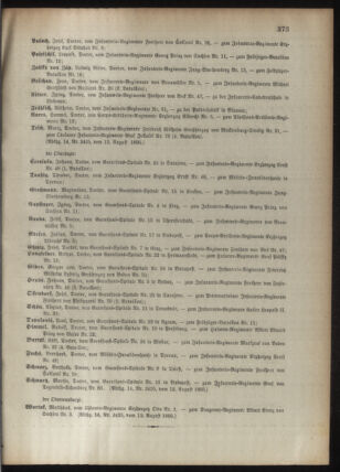 Kaiserlich-königliches Armee-Verordnungsblatt: Personal-Angelegenheiten 18950813 Seite: 7