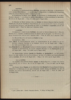 Kaiserlich-königliches Armee-Verordnungsblatt: Personal-Angelegenheiten 18950904 Seite: 2