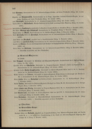 Kaiserlich-königliches Armee-Verordnungsblatt: Personal-Angelegenheiten 18951028 Seite: 28