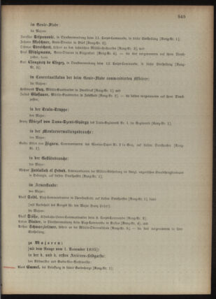 Kaiserlich-königliches Armee-Verordnungsblatt: Personal-Angelegenheiten 18951028 Seite: 33