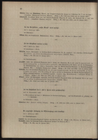 Kaiserlich-königliches Armee-Verordnungsblatt: Personal-Angelegenheiten 18970120 Seite: 6