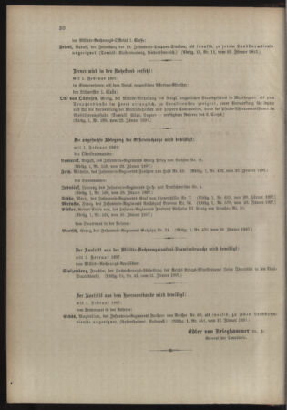 Kaiserlich-königliches Armee-Verordnungsblatt: Personal-Angelegenheiten 18970129 Seite: 8