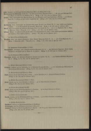 Kaiserlich-königliches Armee-Verordnungsblatt: Personal-Angelegenheiten 18970226 Seite: 5