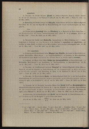 Kaiserlich-königliches Armee-Verordnungsblatt: Personal-Angelegenheiten 18970327 Seite: 2