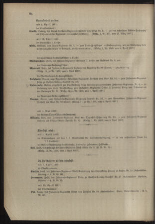 Kaiserlich-königliches Armee-Verordnungsblatt: Personal-Angelegenheiten 18970406 Seite: 6