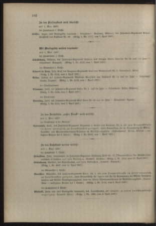 Kaiserlich-königliches Armee-Verordnungsblatt: Personal-Angelegenheiten 18970413 Seite: 16