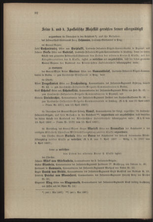 Kaiserlich-königliches Armee-Verordnungsblatt: Personal-Angelegenheiten 18970413 Seite: 6