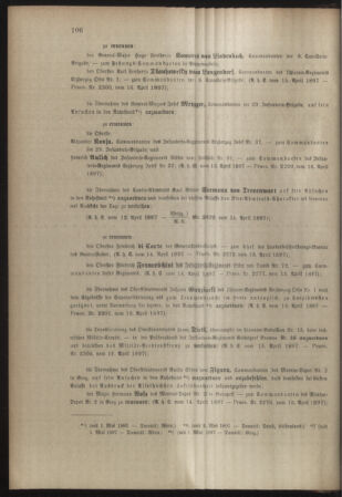 Kaiserlich-königliches Armee-Verordnungsblatt: Personal-Angelegenheiten 18970417 Seite: 2