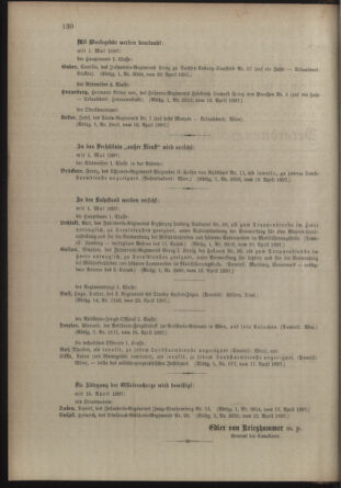 Kaiserlich-königliches Armee-Verordnungsblatt: Personal-Angelegenheiten 18970424 Seite: 20