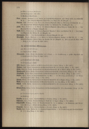 Kaiserlich-königliches Armee-Verordnungsblatt: Personal-Angelegenheiten 18970424 Seite: 64