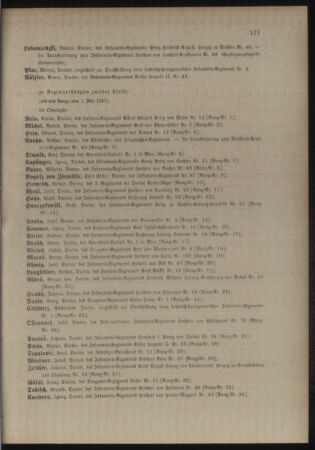 Kaiserlich-königliches Armee-Verordnungsblatt: Personal-Angelegenheiten 18970424 Seite: 67