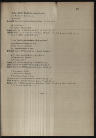 Kaiserlich-königliches Armee-Verordnungsblatt: Personal-Angelegenheiten 18970424 Seite: 77