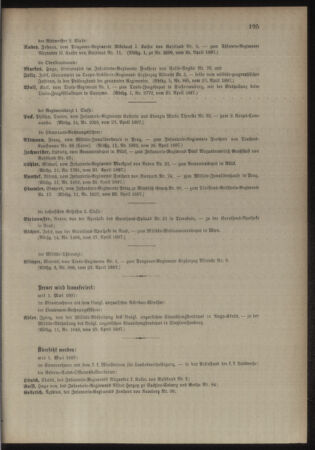 Kaiserlich-königliches Armee-Verordnungsblatt: Personal-Angelegenheiten 18970428 Seite: 5