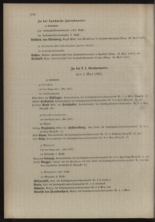 Kaiserlich-königliches Armee-Verordnungsblatt: Personal-Angelegenheiten 18970515 Seite: 10