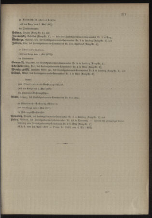 Kaiserlich-königliches Armee-Verordnungsblatt: Personal-Angelegenheiten 18970515 Seite: 11