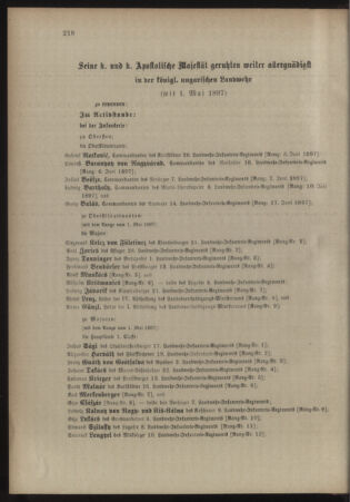 Kaiserlich-königliches Armee-Verordnungsblatt: Personal-Angelegenheiten 18970515 Seite: 12