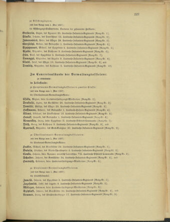 Kaiserlich-königliches Armee-Verordnungsblatt: Personal-Angelegenheiten 18970515 Seite: 23